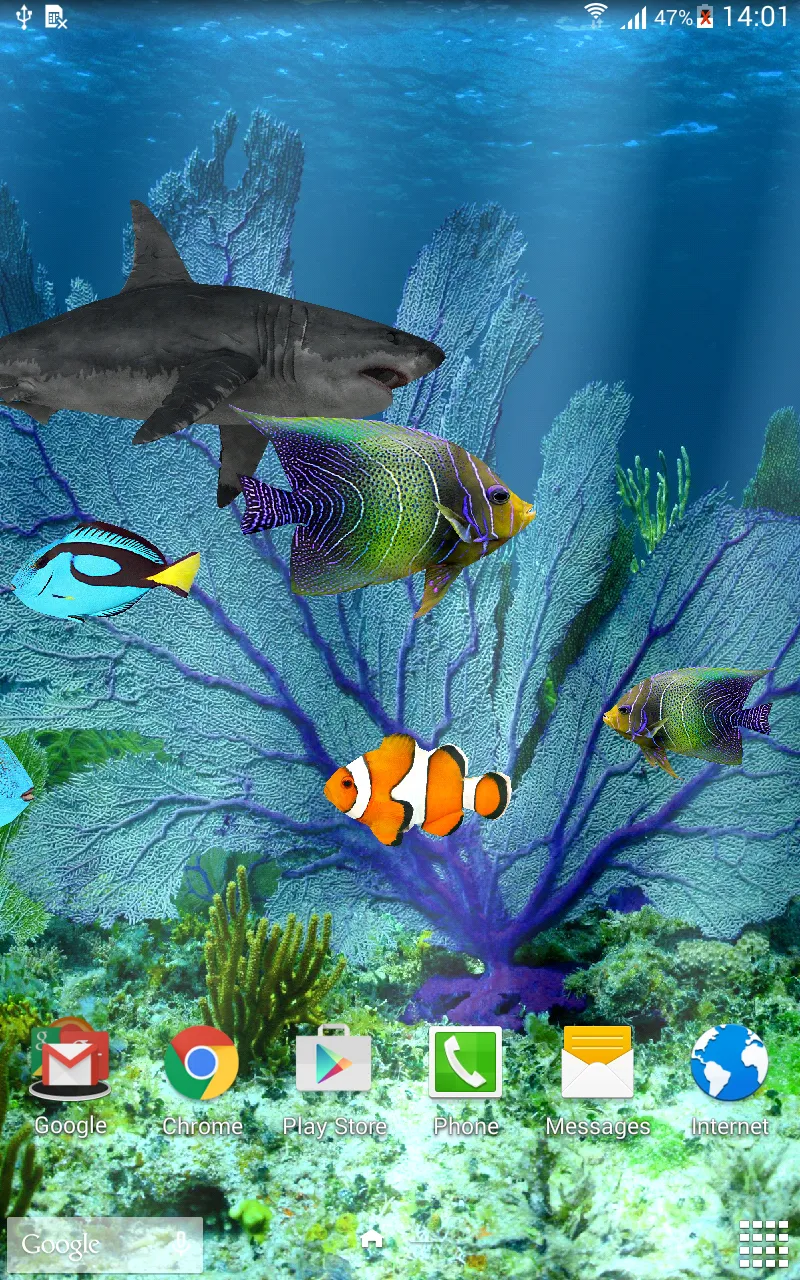 Aquarium Live Wallpaper HD | Indus Appstore | Screenshot