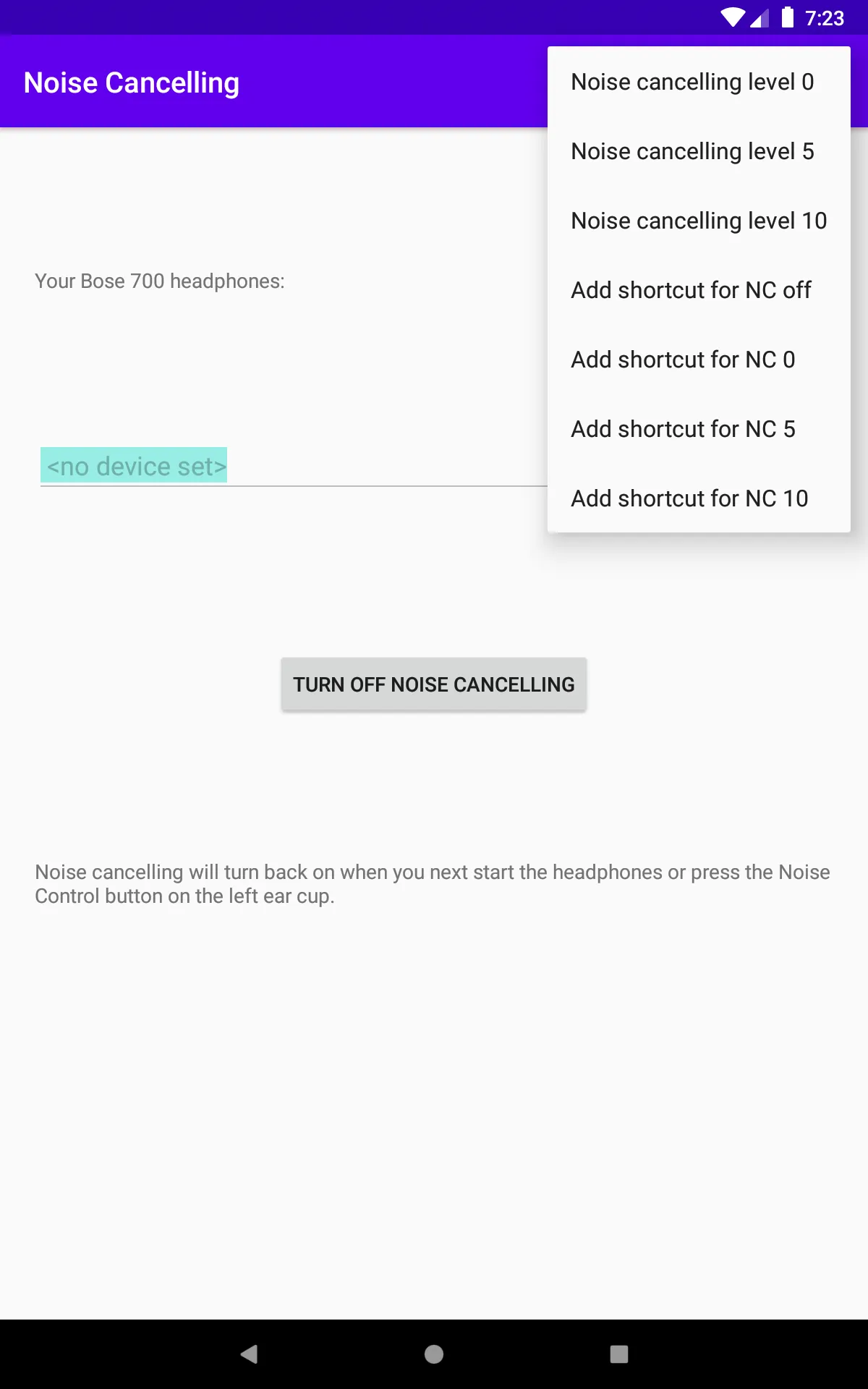 Noise Cancelling Switch | Indus Appstore | Screenshot