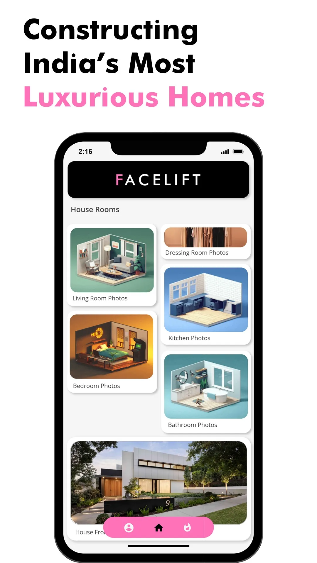 Facelift Home Construction app | Indus Appstore | Screenshot