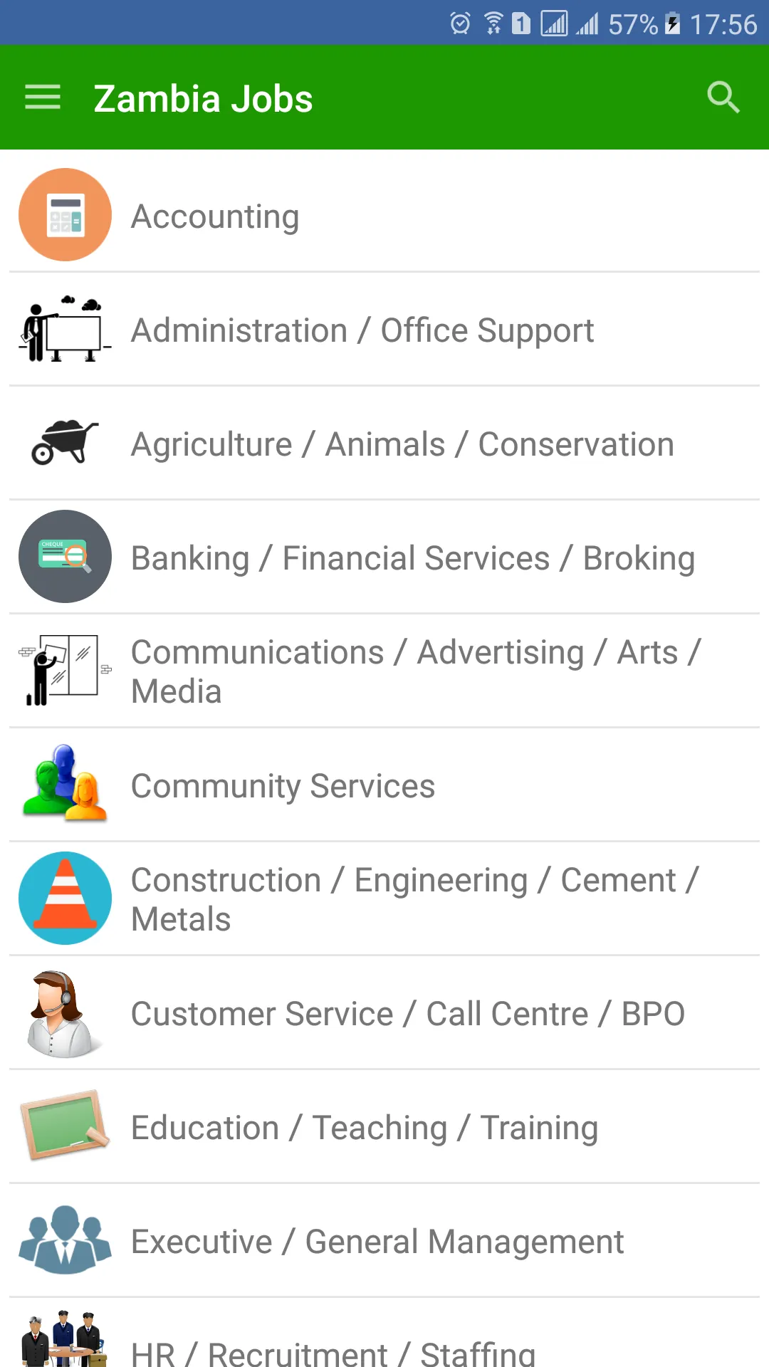 Zambia Jobs | Indus Appstore | Screenshot