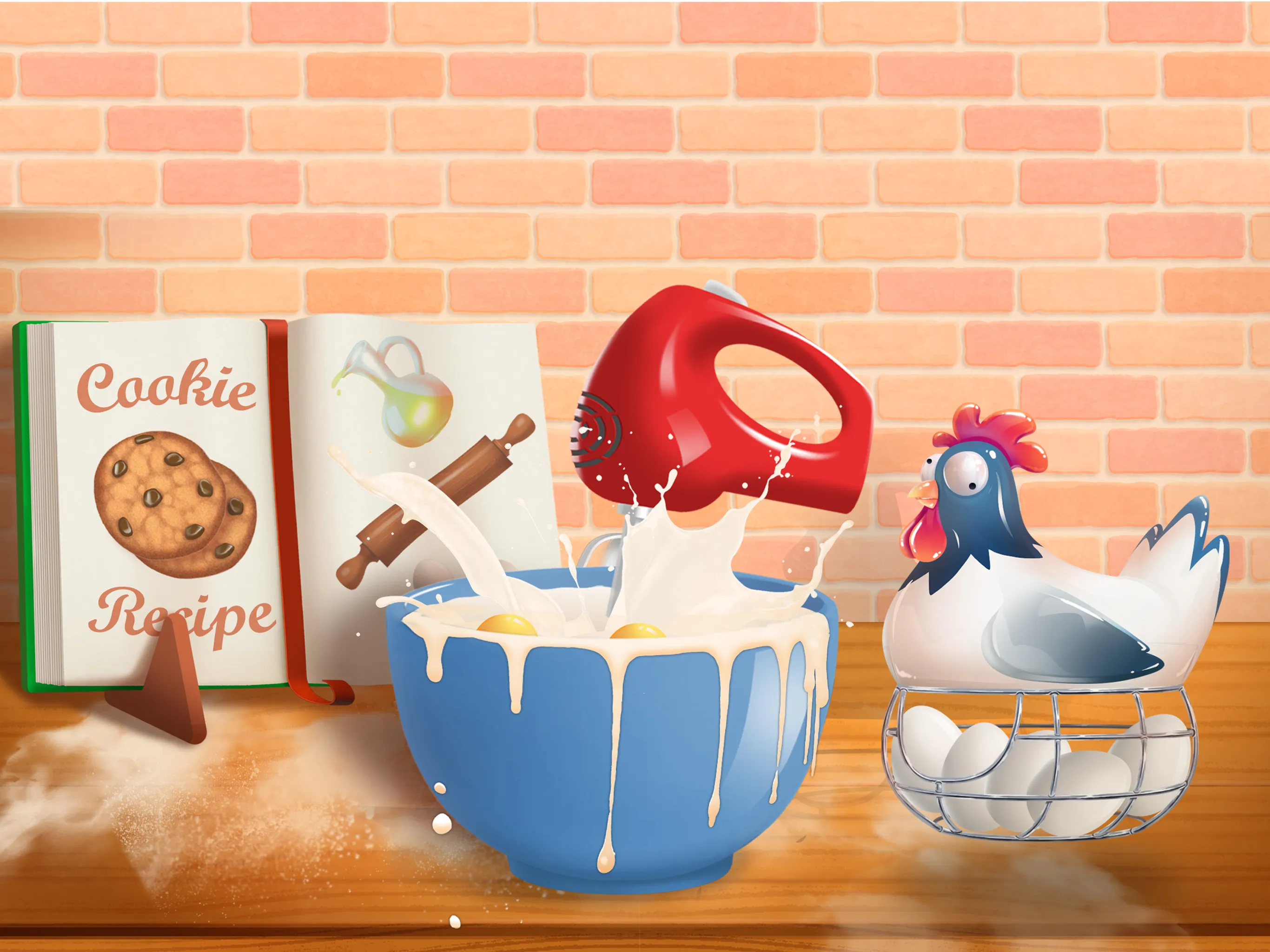 Cookie Baking Games For Kids | Indus Appstore | Screenshot