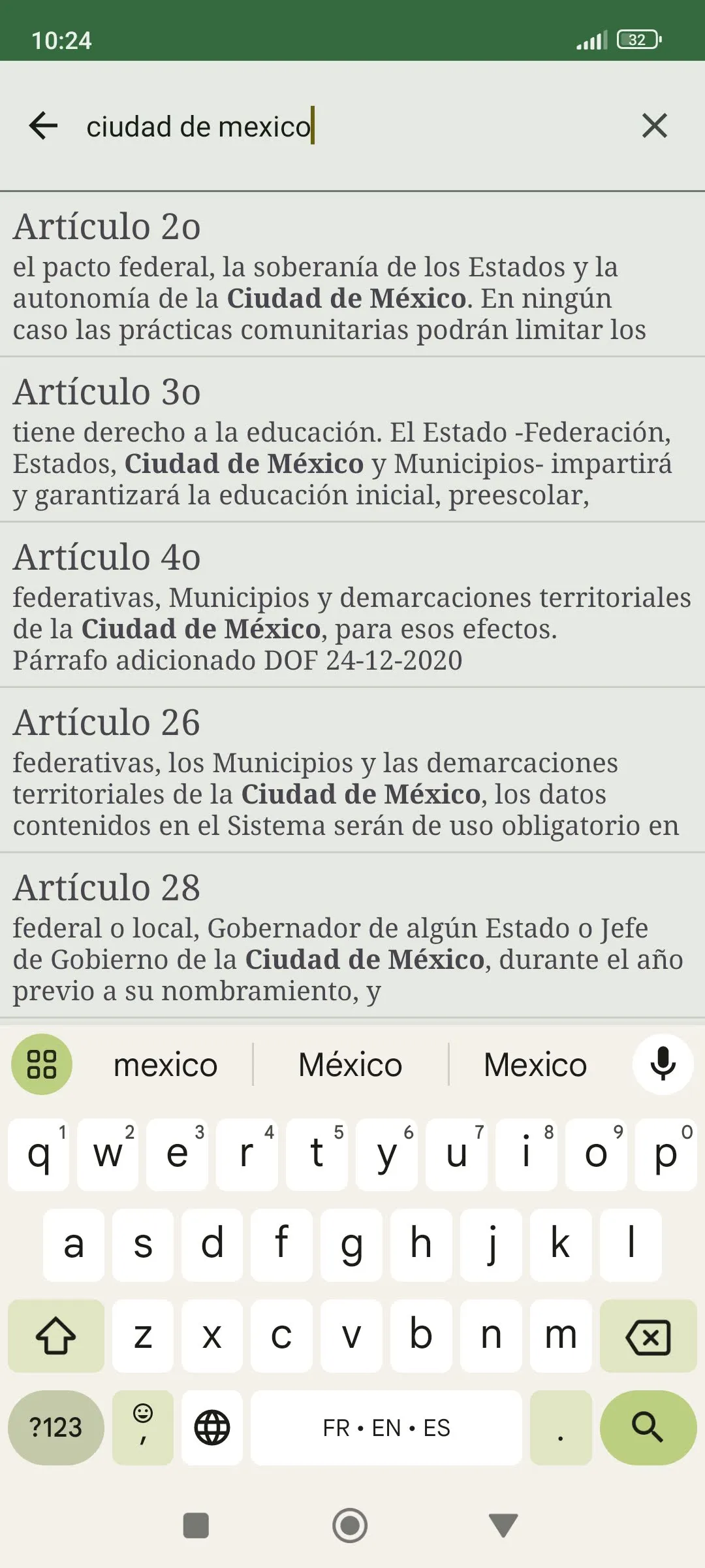 Constitución Mexicana - CPEUM | Indus Appstore | Screenshot