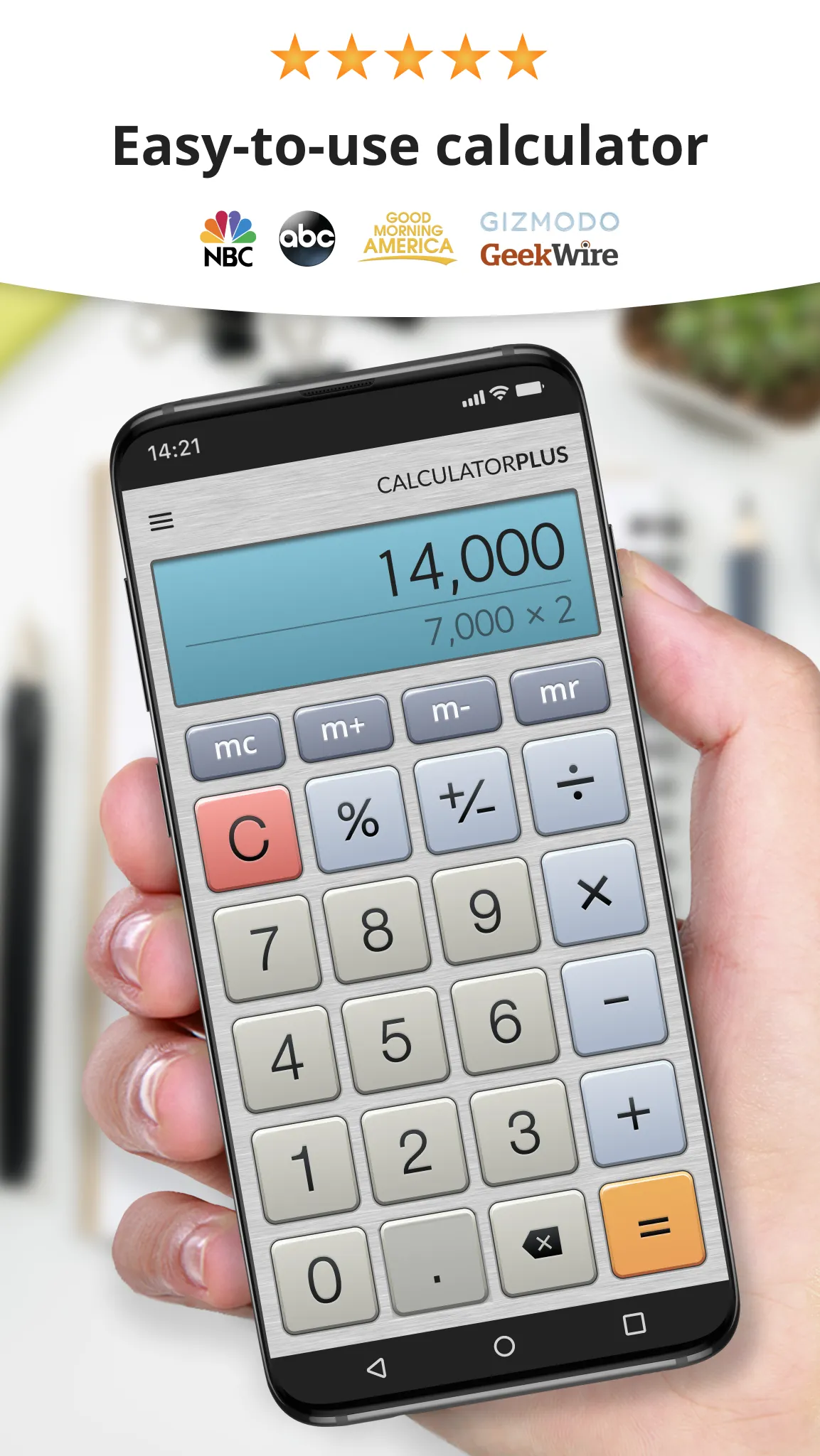 Calculator Plus with History | Indus Appstore | Screenshot