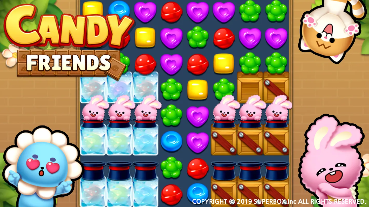 Candy Friends : Match 3 | Indus Appstore | Screenshot