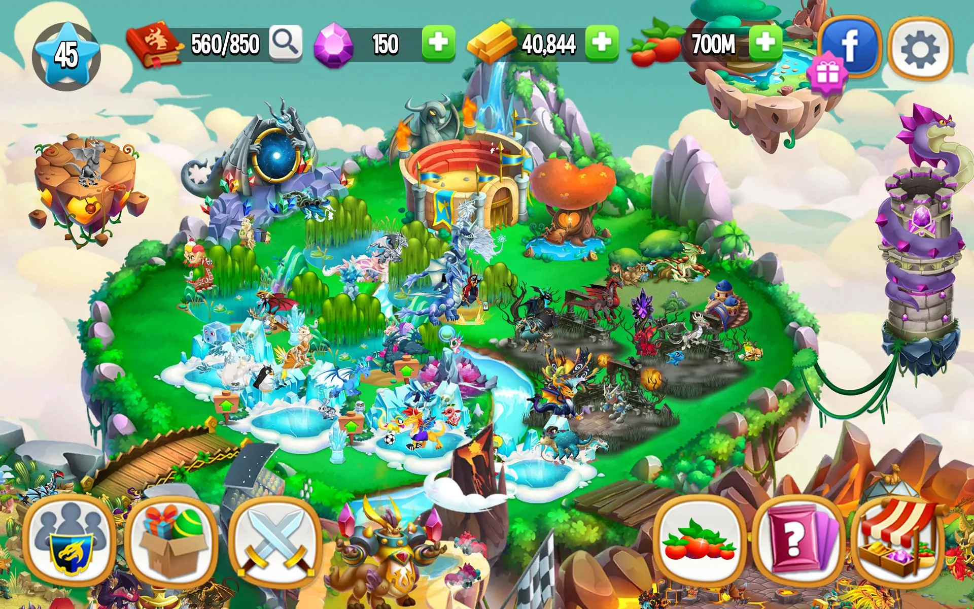 Dragon City: Mobile Adventure | Indus Appstore | Screenshot