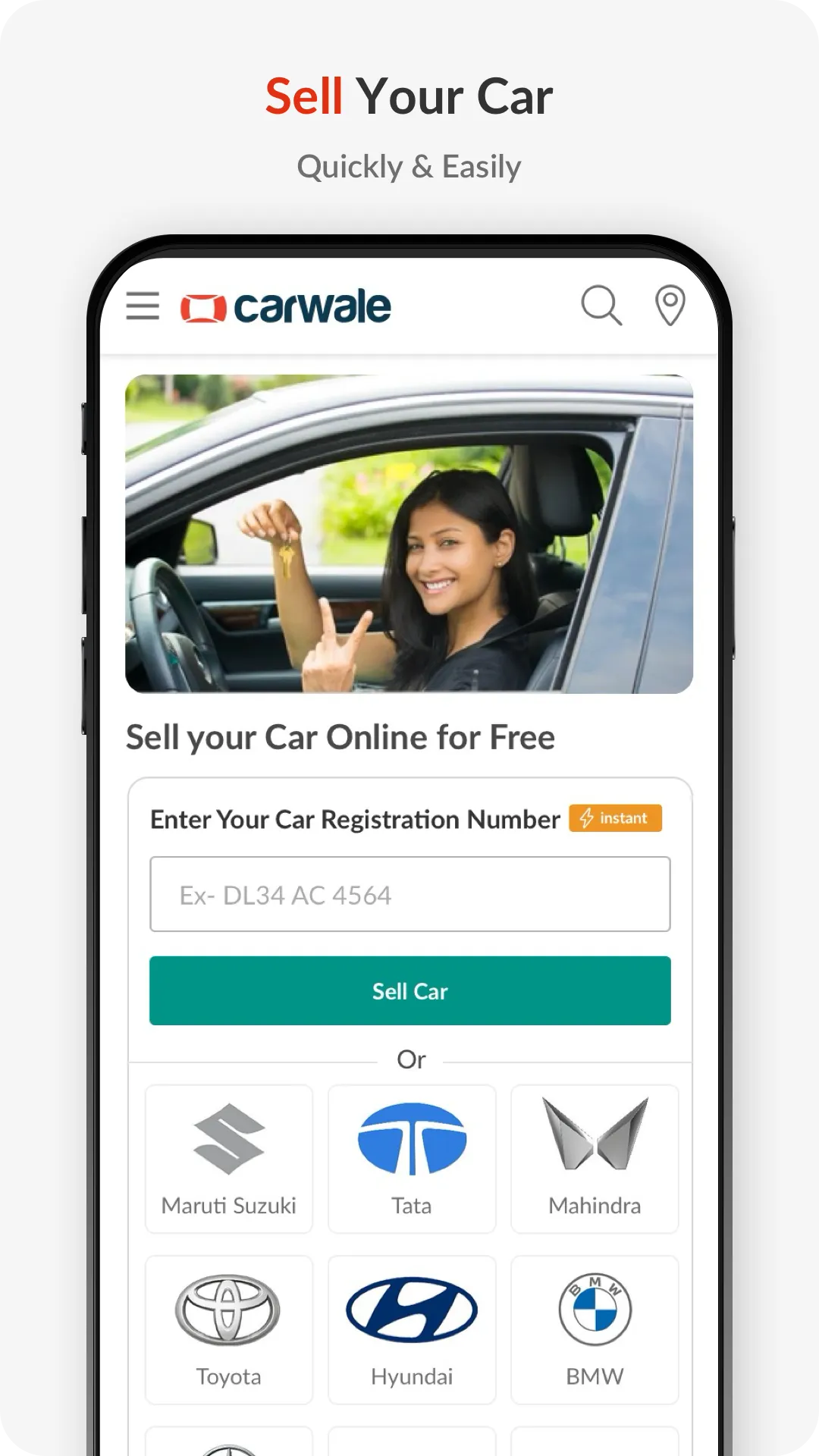 CarWale: Buy-Sell New/Used Car | Indus Appstore | Screenshot