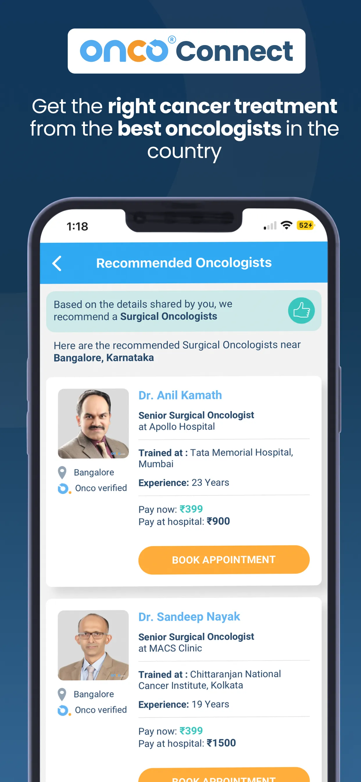 Onco Cancer Care | Indus Appstore | Screenshot