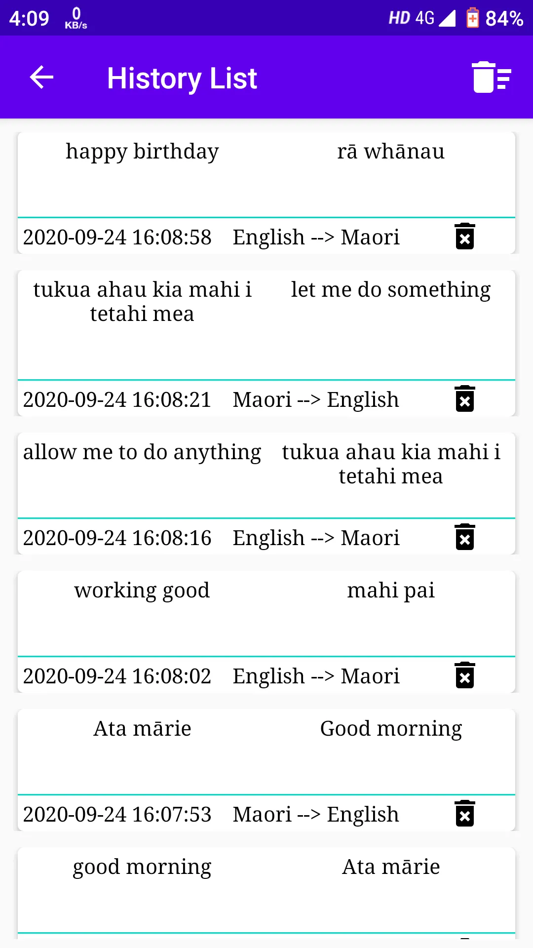 English To Maori Translator | Indus Appstore | Screenshot