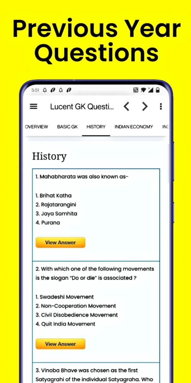 Lucent GK Questions (Complete) | Indus Appstore | Screenshot