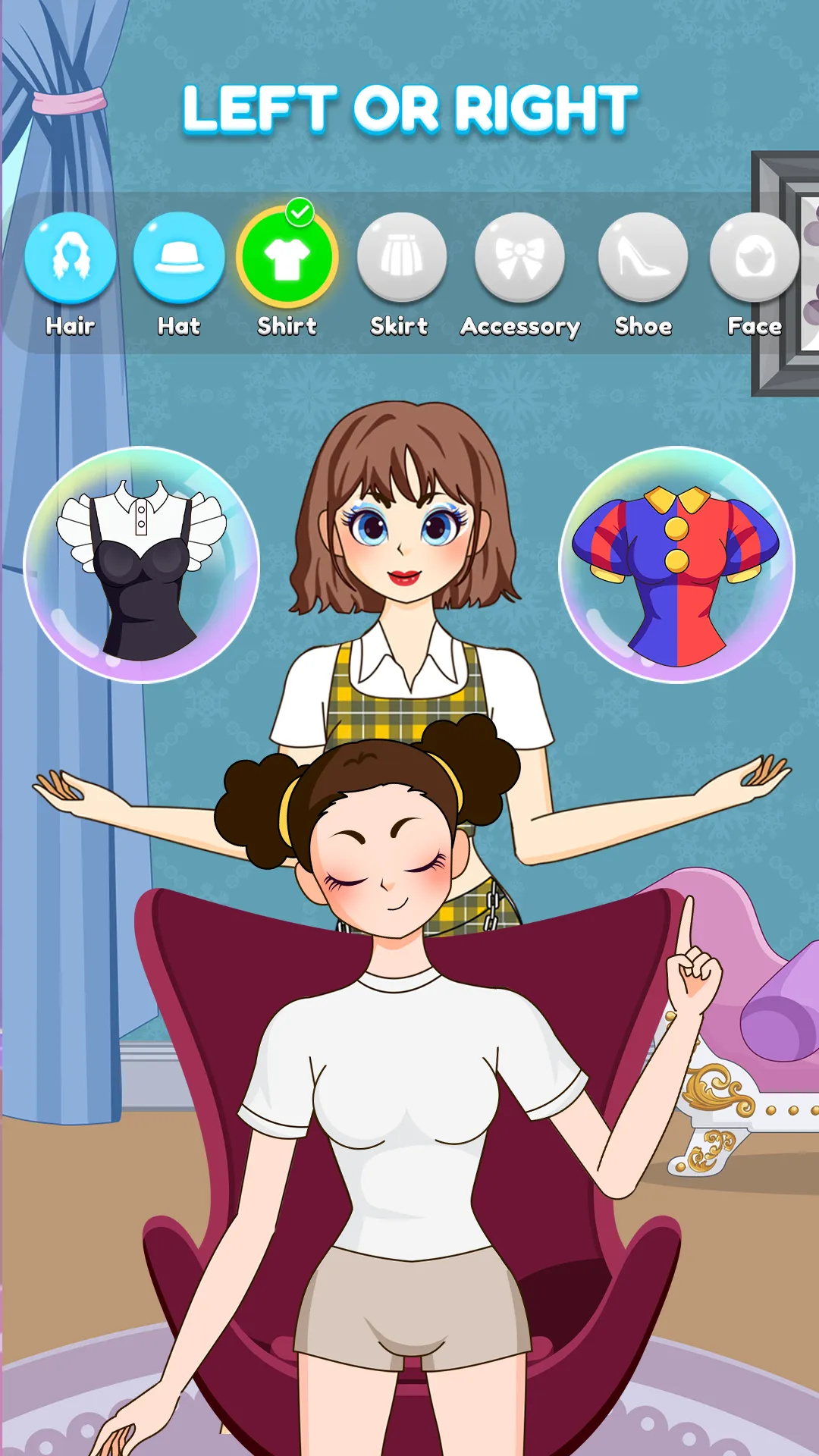 Left or Right: Star Girl Style | Indus Appstore | Screenshot