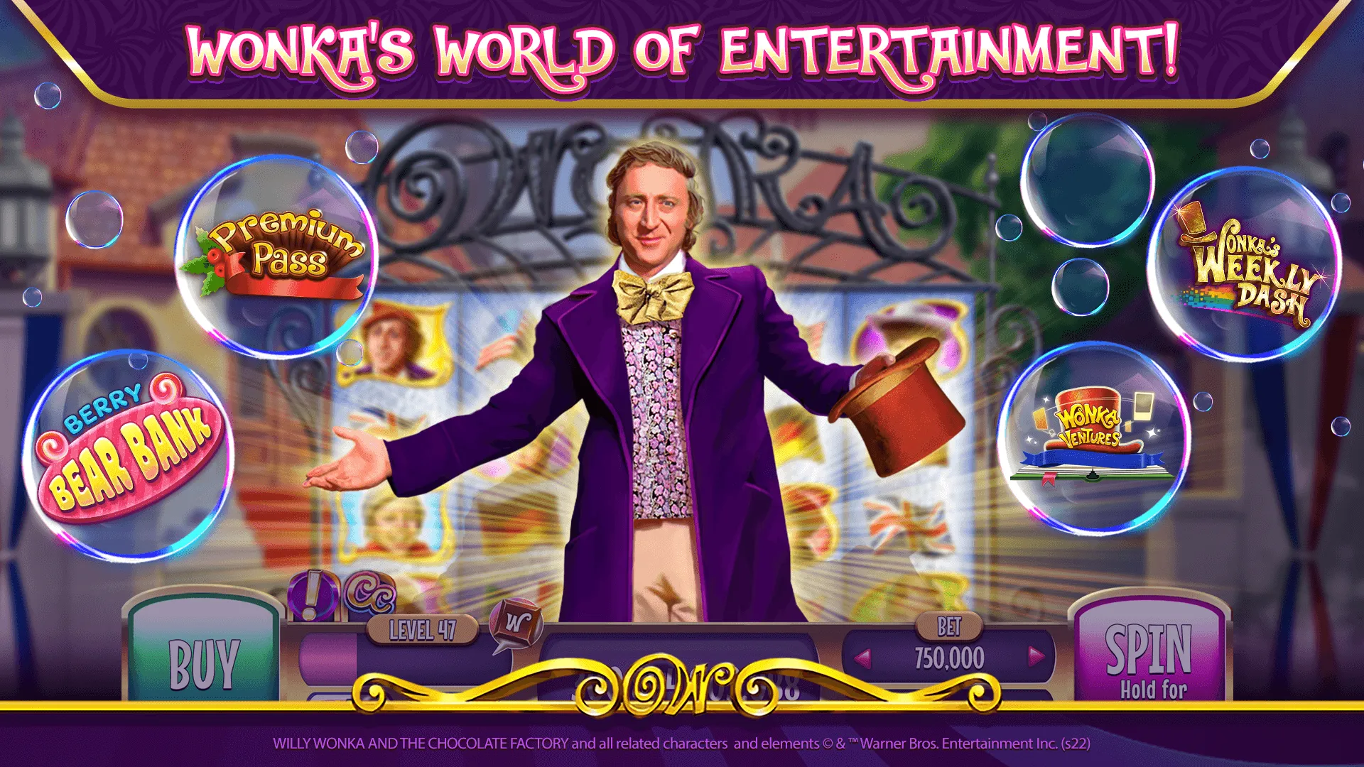 Willy Wonka Vegas Casino Slots | Indus Appstore | Screenshot