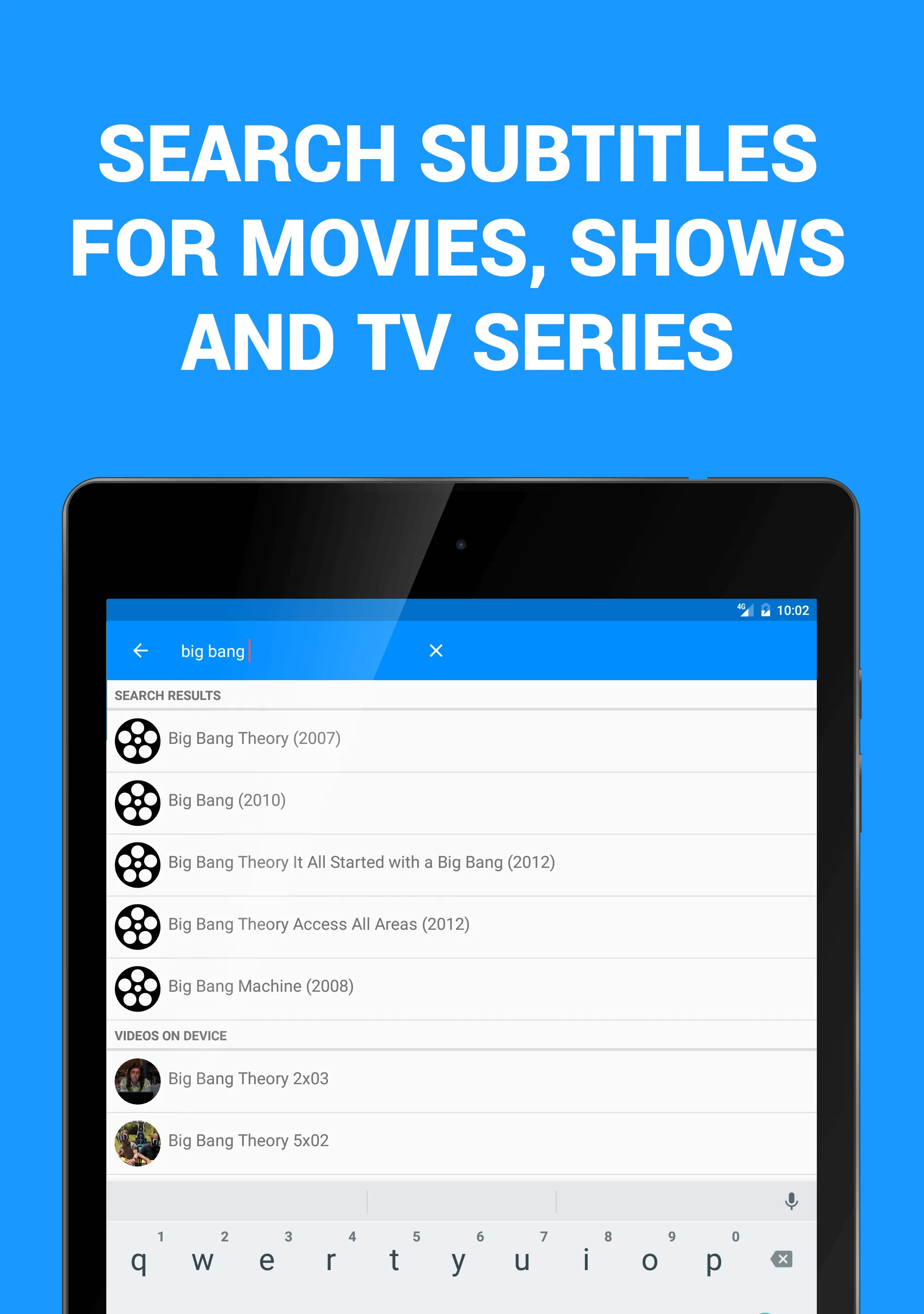 Subtitles - Movies & TV Series | Indus Appstore | Screenshot