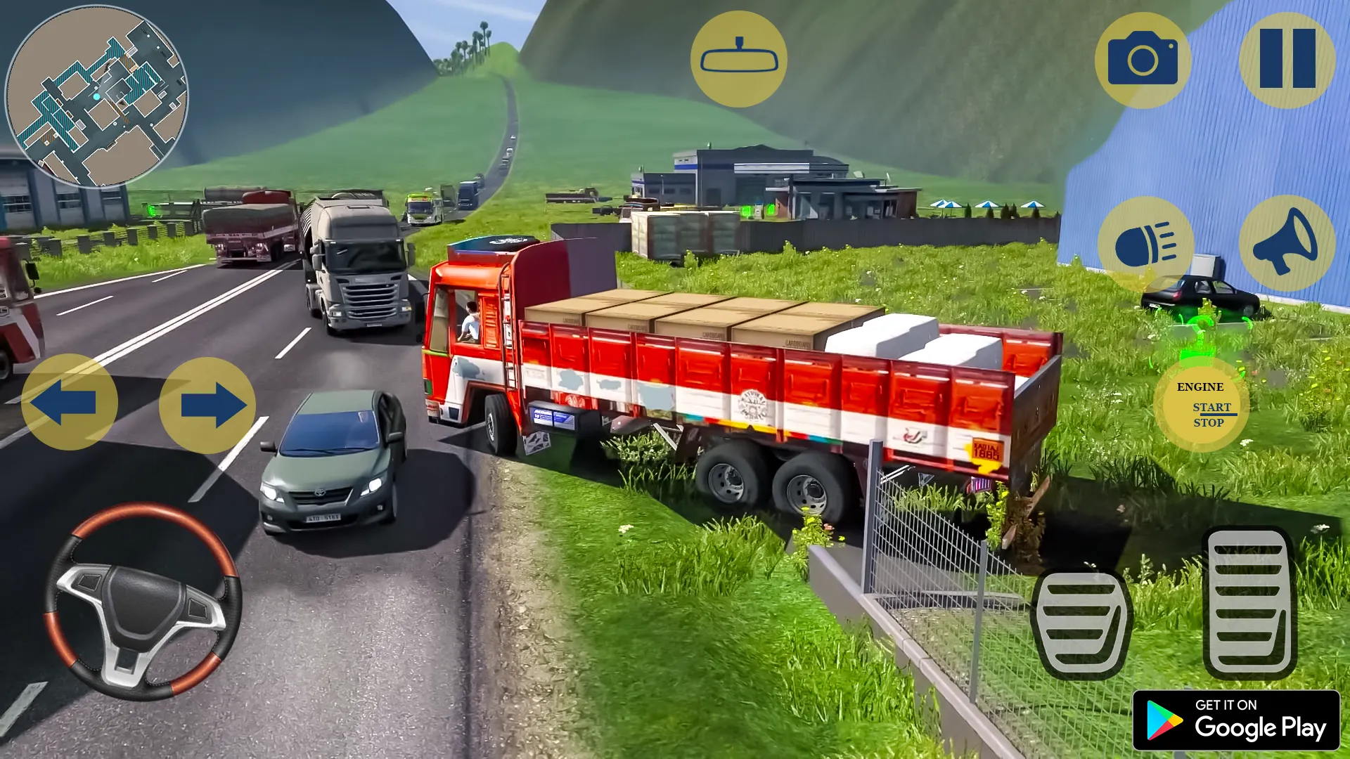 Indian Truck Cargo Truck Games | Indus Appstore | Screenshot