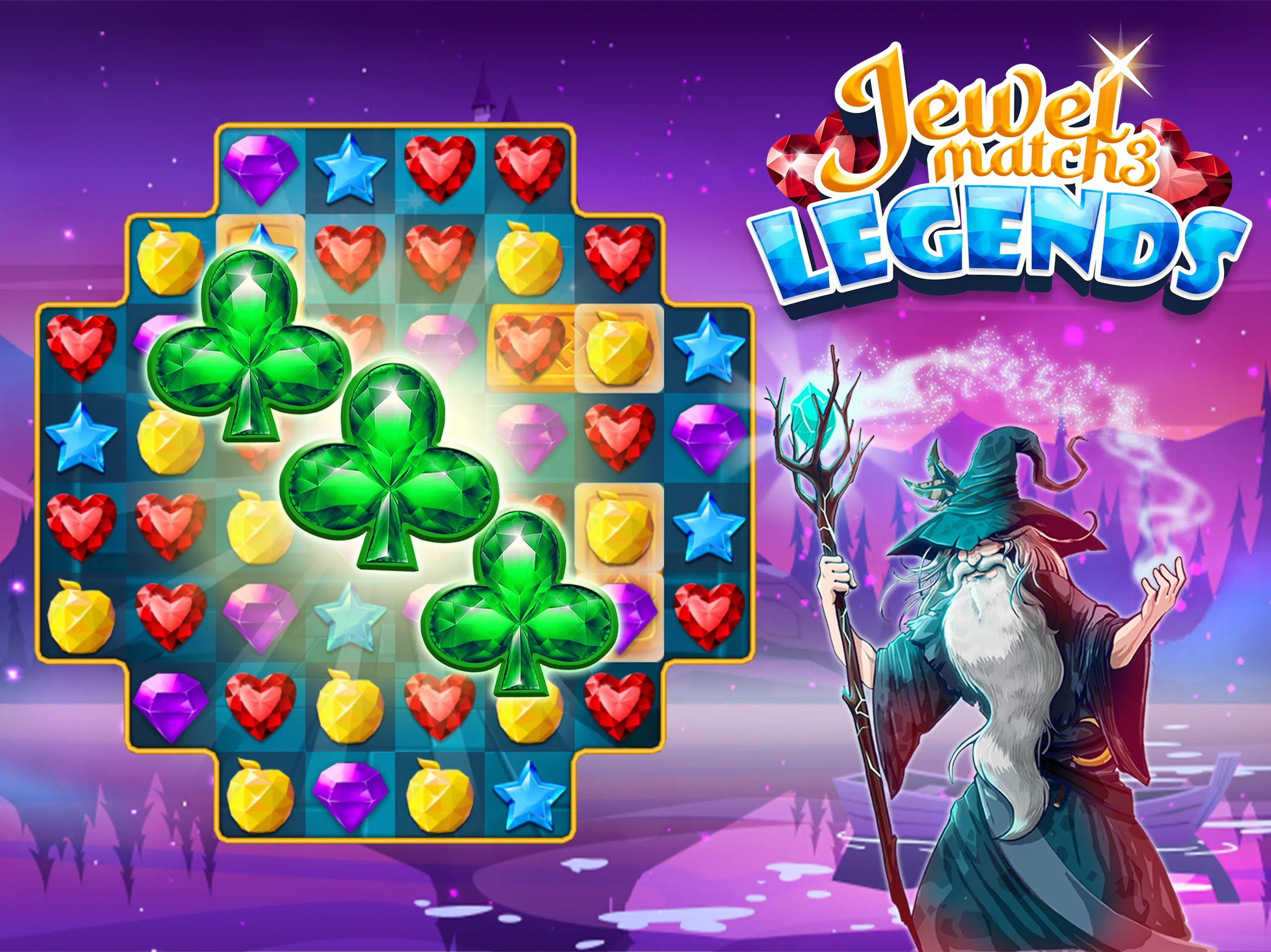 Jewel Match 3 Legends 2024 | Indus Appstore | Screenshot