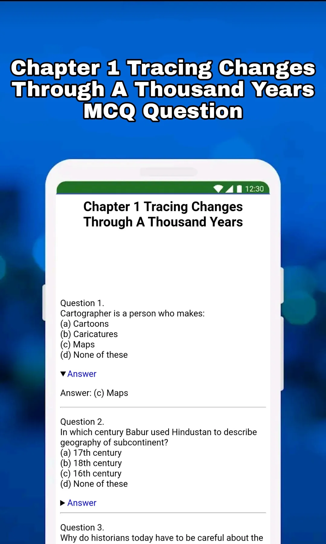 7th Class SST Solution English | Indus Appstore | Screenshot