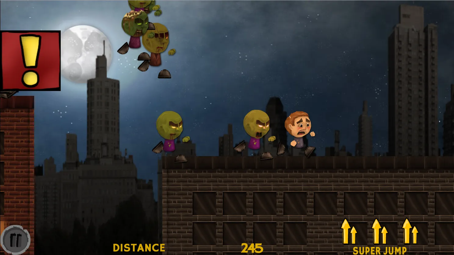 Yikes! Zombies! Run! 2 | Indus Appstore | Screenshot