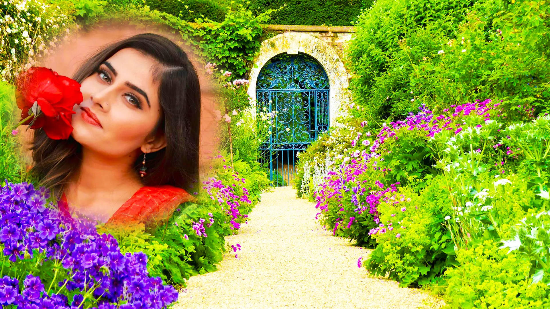 Garden Photo Frames and Editor | Indus Appstore | Screenshot