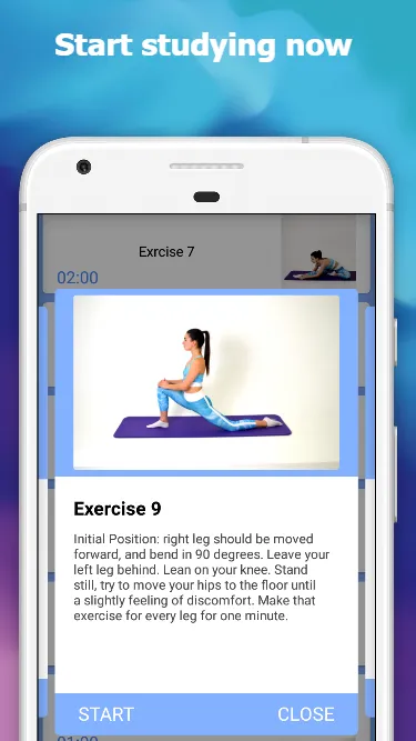 Stretching: how to sit on the  | Indus Appstore | Screenshot