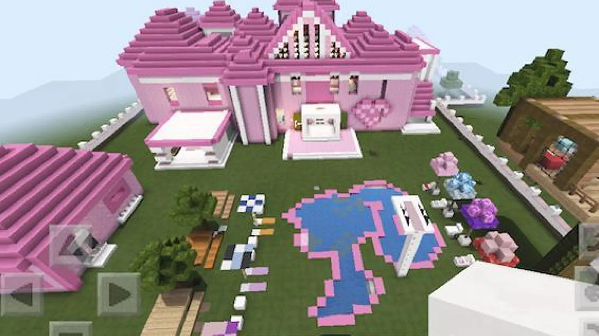 Pink houses for minecraft | Indus Appstore | Screenshot