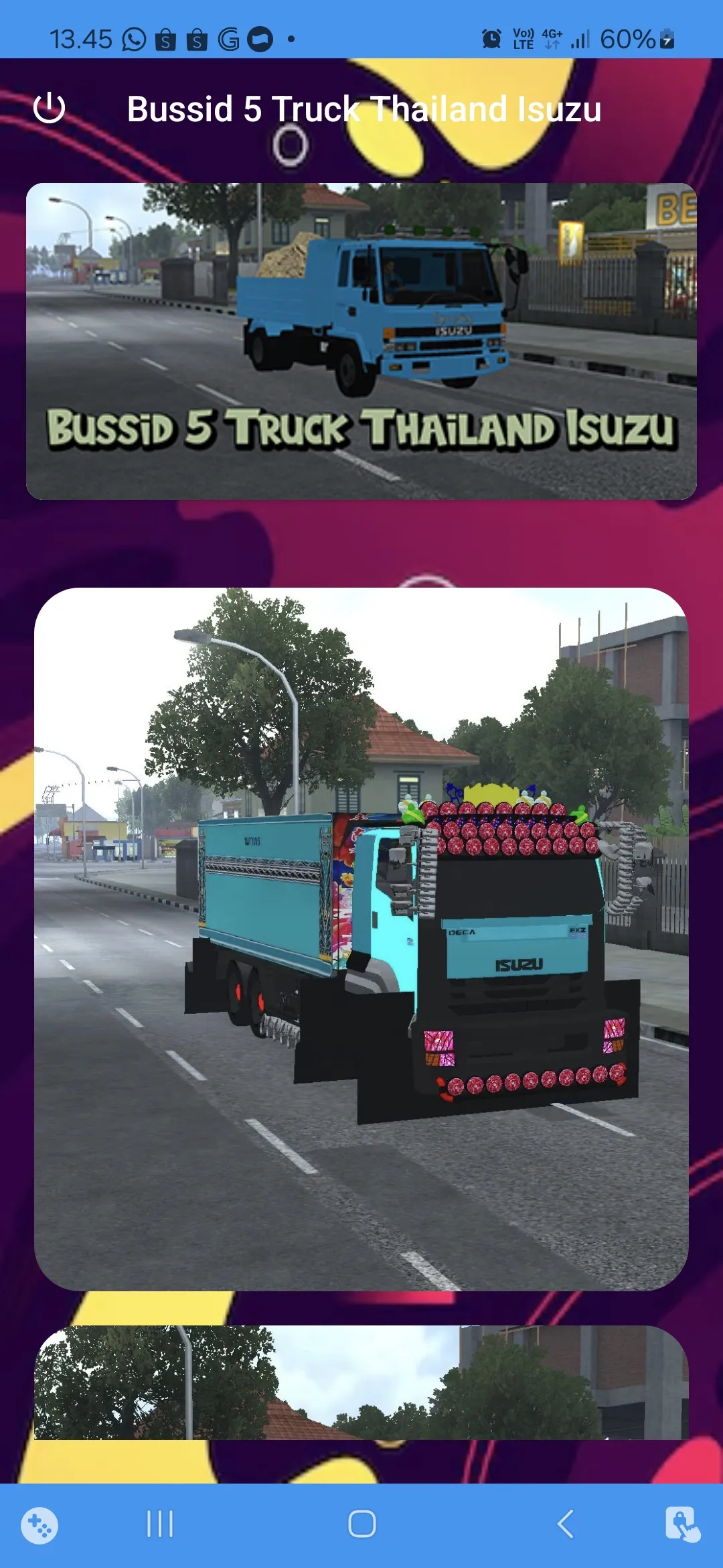 Bussid 5 Truck Thailand Isuzu | Indus Appstore | Screenshot