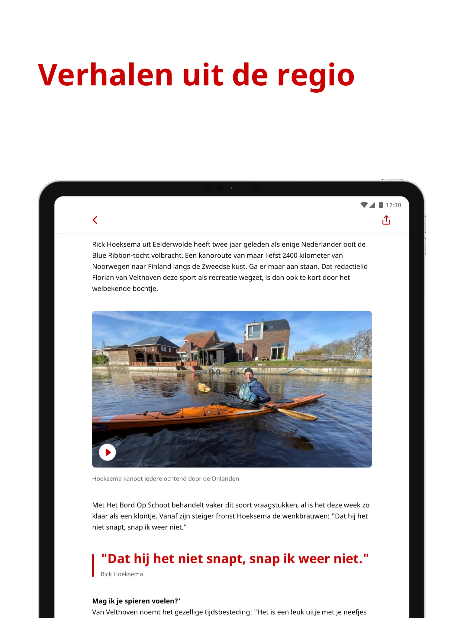 RTV Drenthe | Indus Appstore | Screenshot