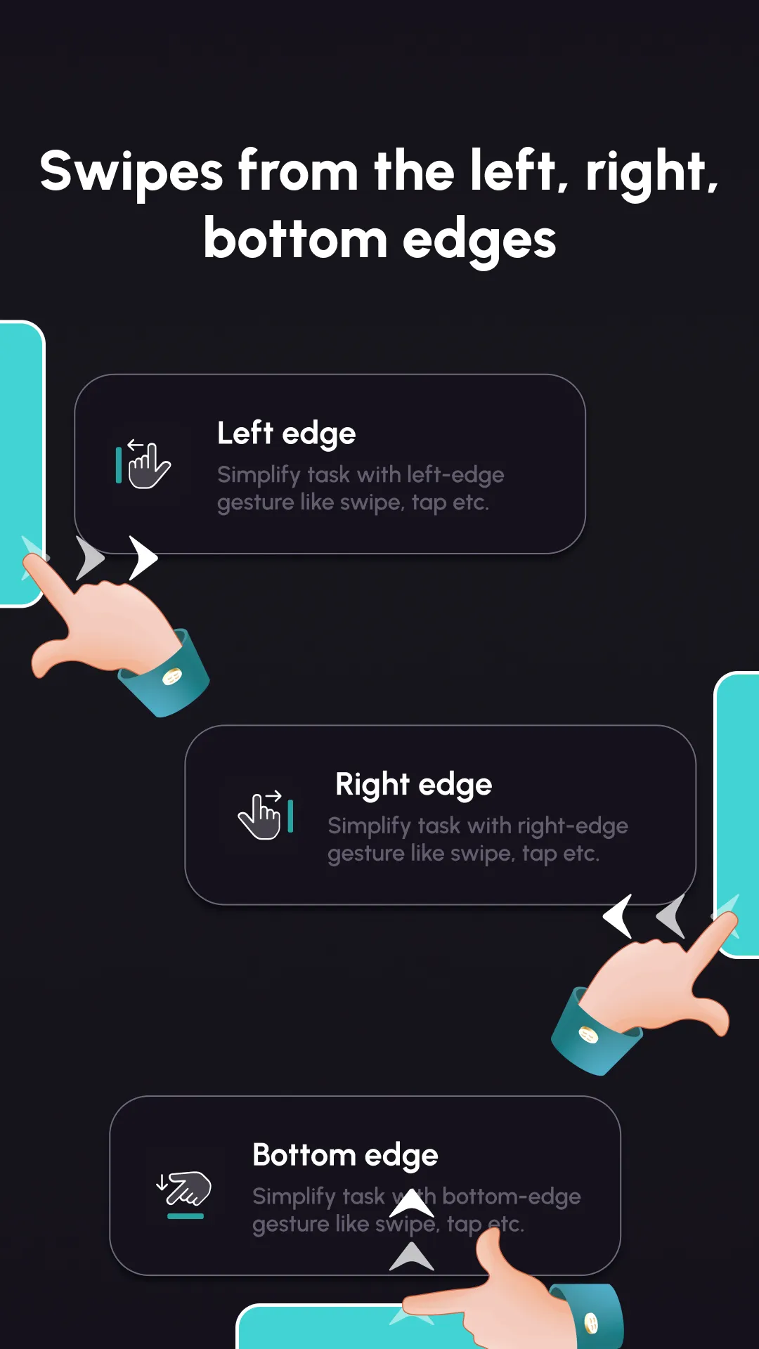 Edge Gesture Controls | Indus Appstore | Screenshot
