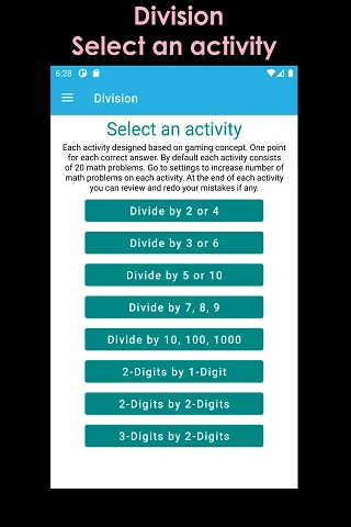 Math Facts | Indus Appstore | Screenshot