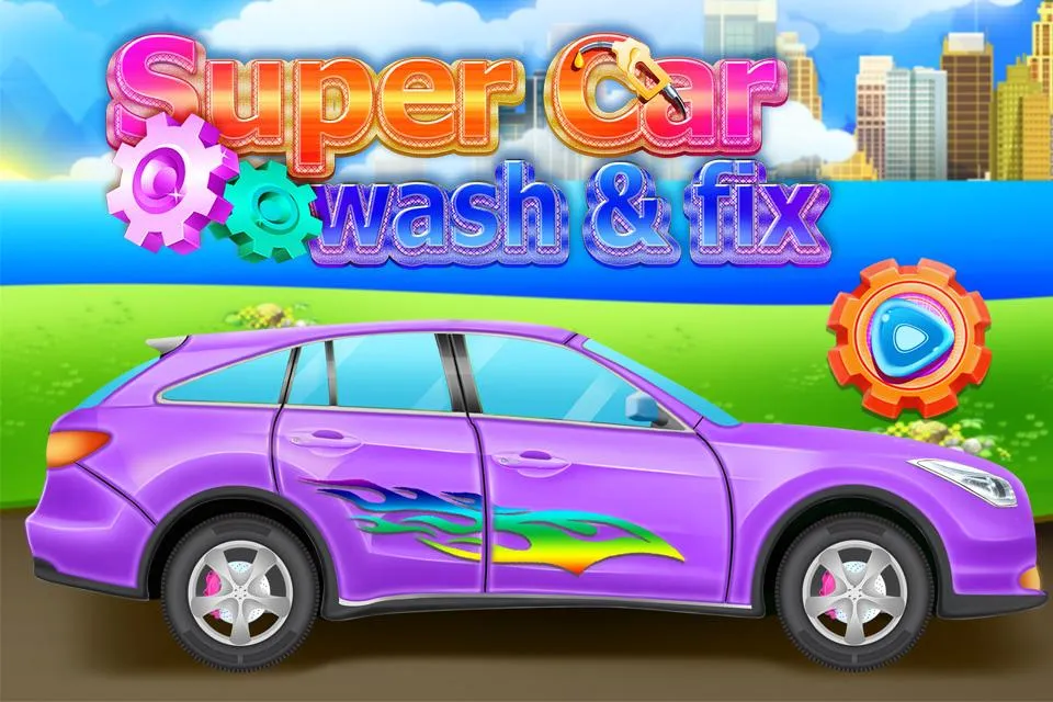 Super Car Wash And Fix | Indus Appstore | Screenshot