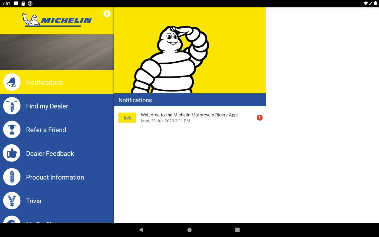 Michelin Motorcycle Riders | Indus Appstore | Screenshot