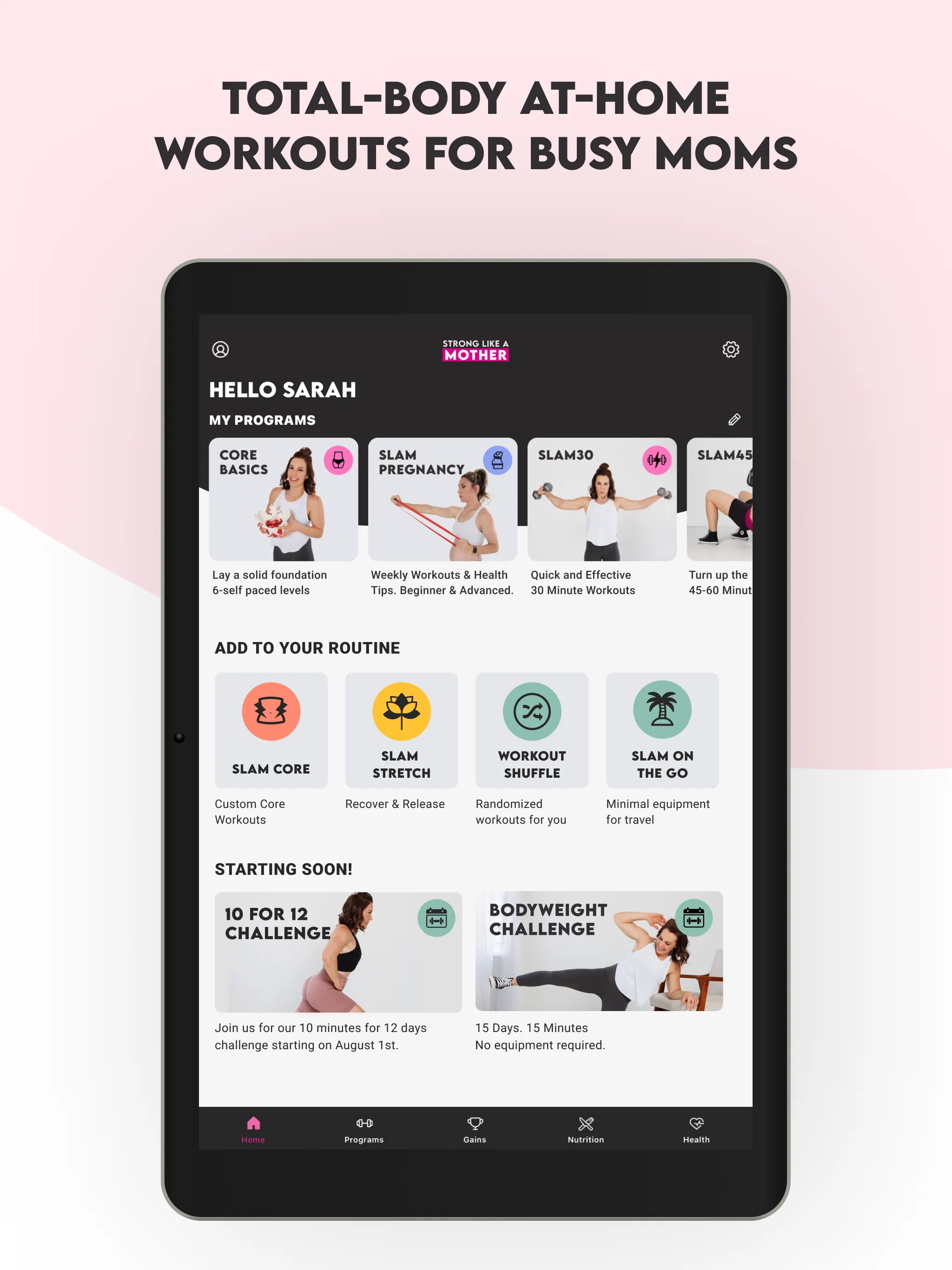 Get Mom Strong | Indus Appstore | Screenshot