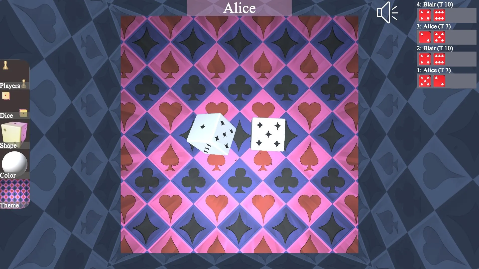 Dice Roller 3D - Toss & Throw  | Indus Appstore | Screenshot