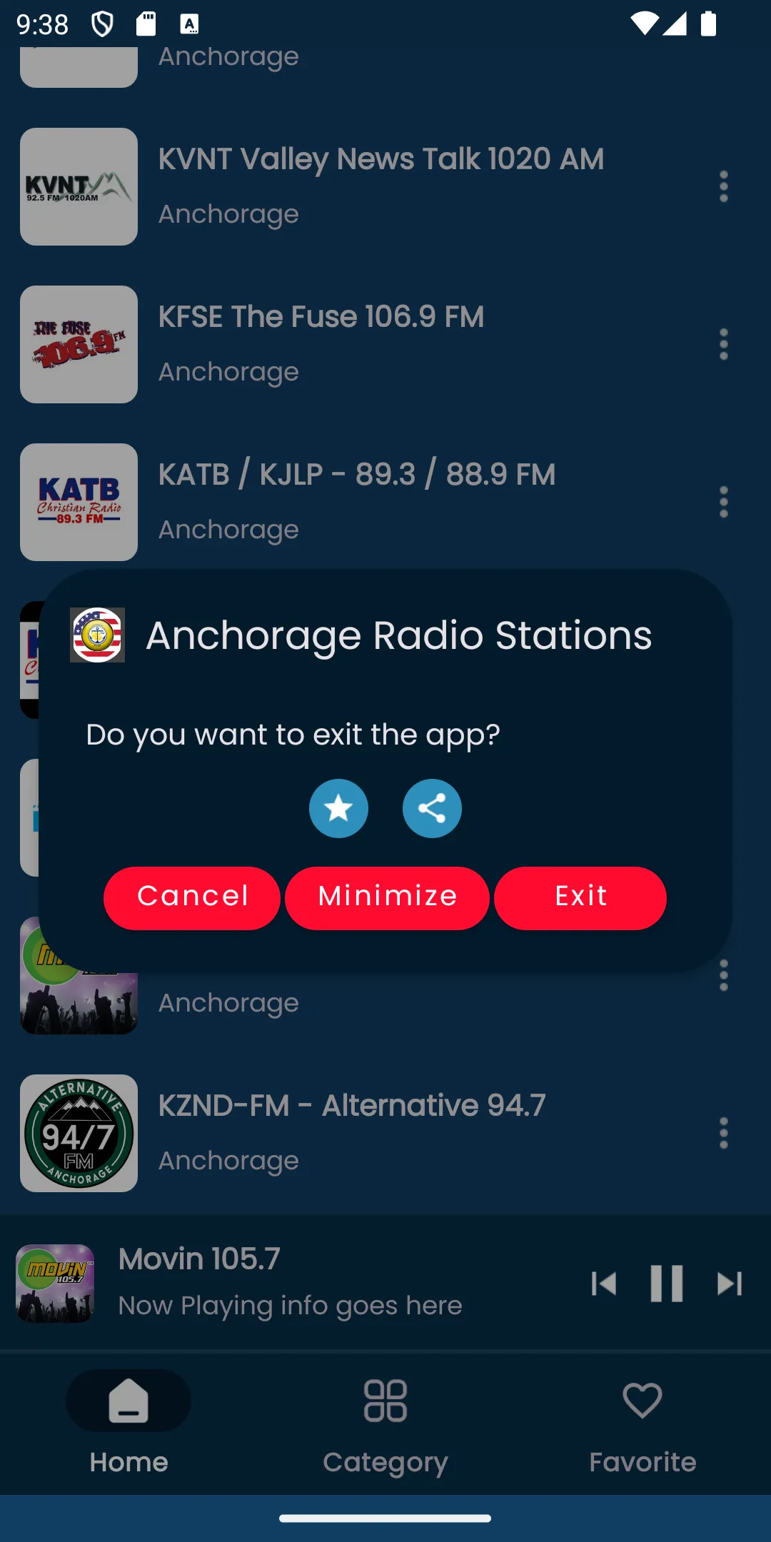 Radios from Anchorage | Indus Appstore | Screenshot