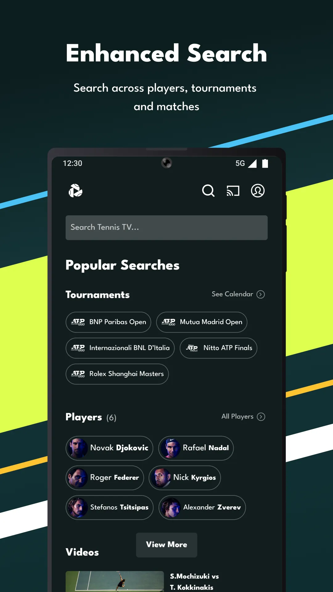 Tennis TV - Live Streaming | Indus Appstore | Screenshot