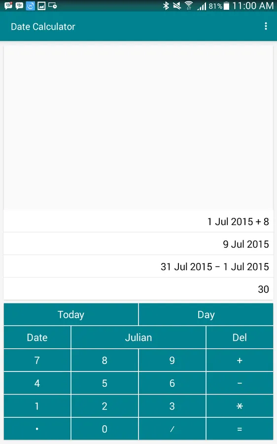 Date Calculator | Indus Appstore | Screenshot