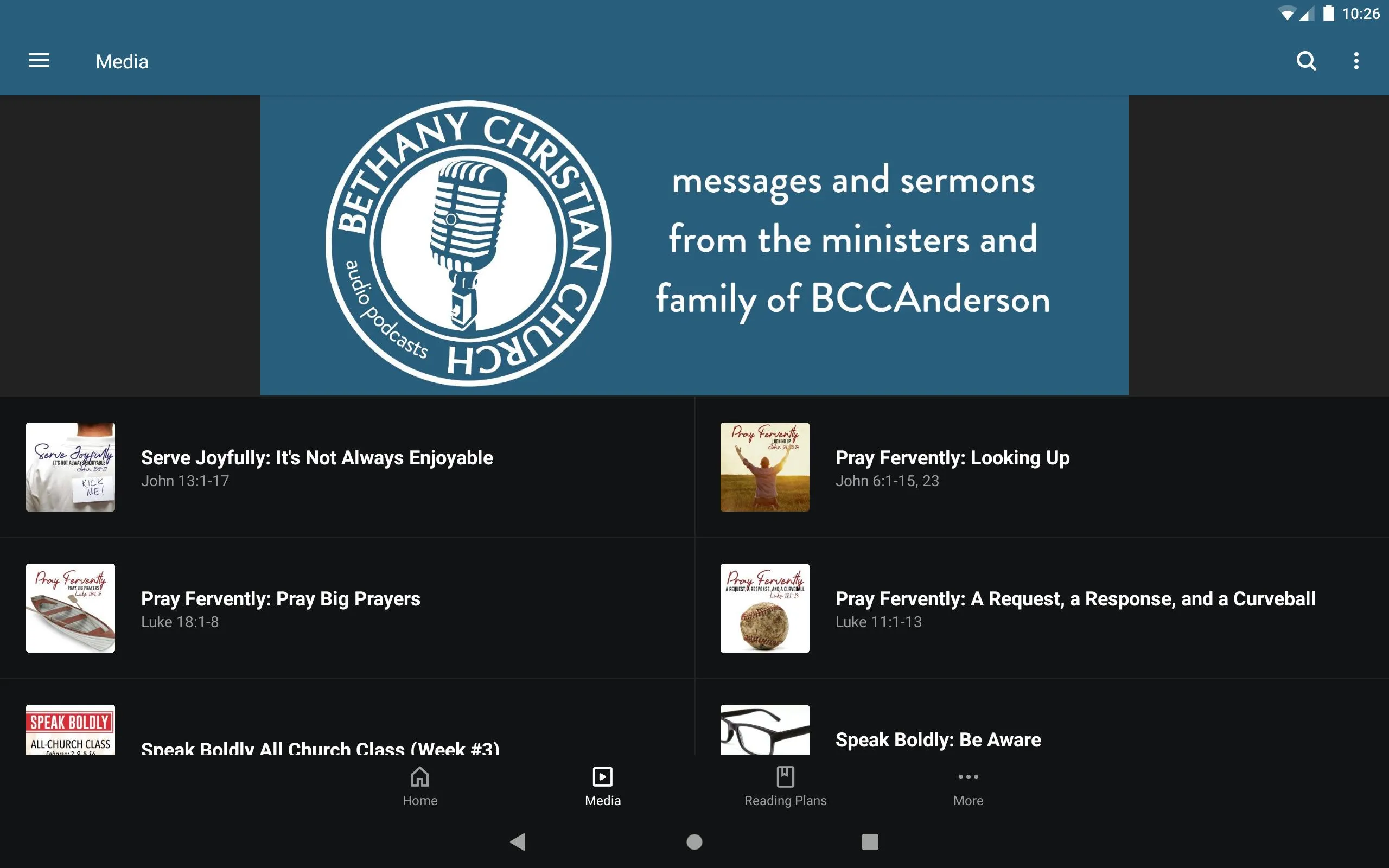 Bethany Christian Church App | Indus Appstore | Screenshot