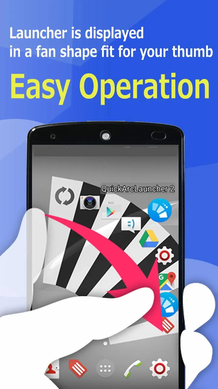 Quick Arc Launcher 2 | Indus Appstore | Screenshot