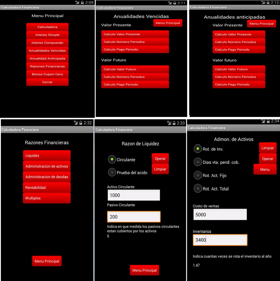 Calculadora Financiera | Indus Appstore | Screenshot