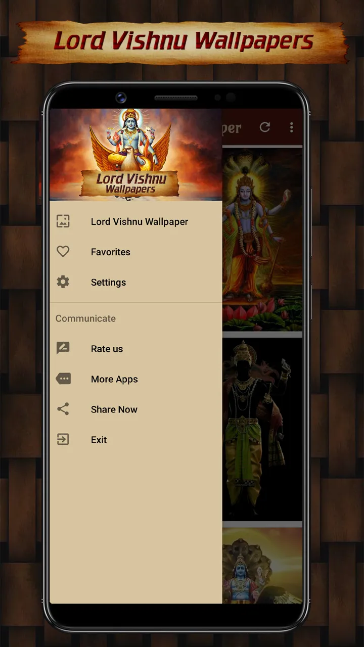 Lord Vishnu Wallpaper,Narayana | Indus Appstore | Screenshot