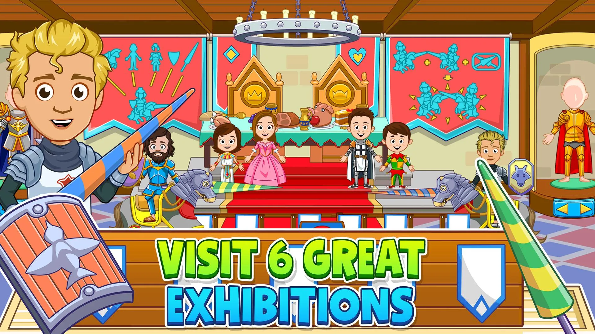 My Town : Museum - History | Indus Appstore | Screenshot