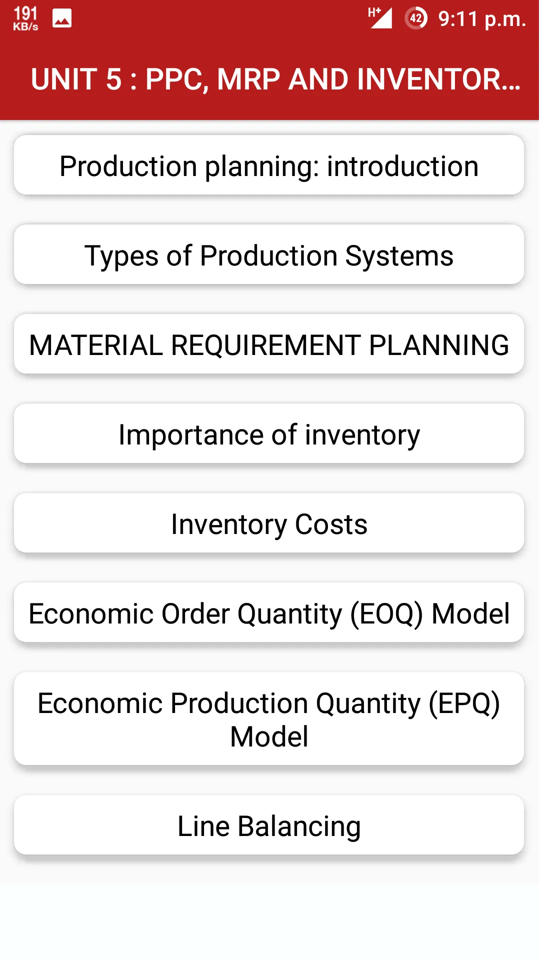 Industrial Engineering | Indus Appstore | Screenshot