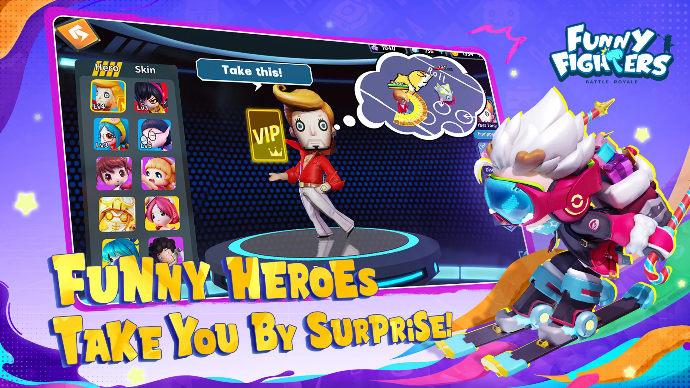 Funny Fighters: Battle Royale | Indus Appstore | Screenshot