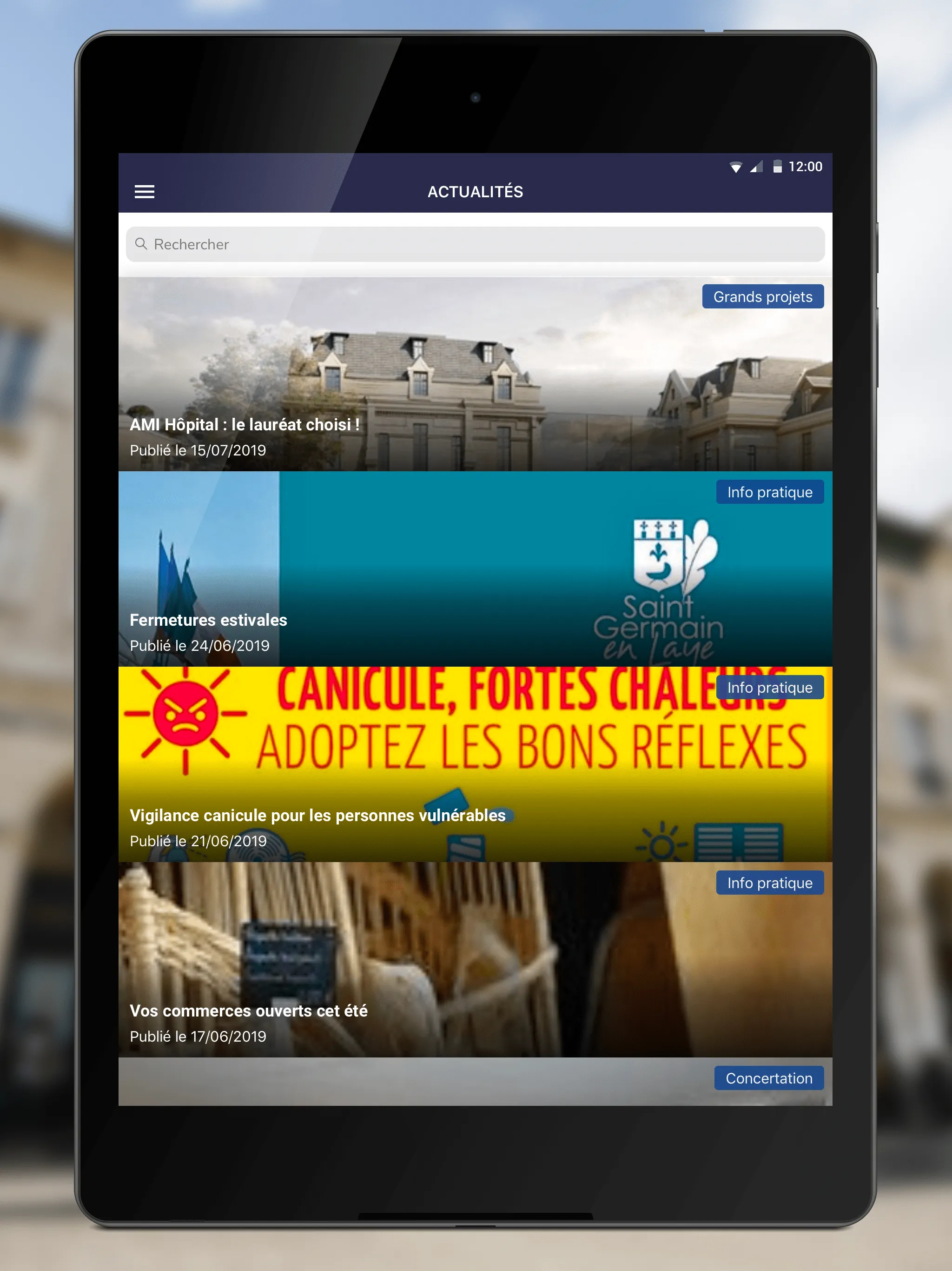 Mobile Saint-Germain-en-Laye | Indus Appstore | Screenshot