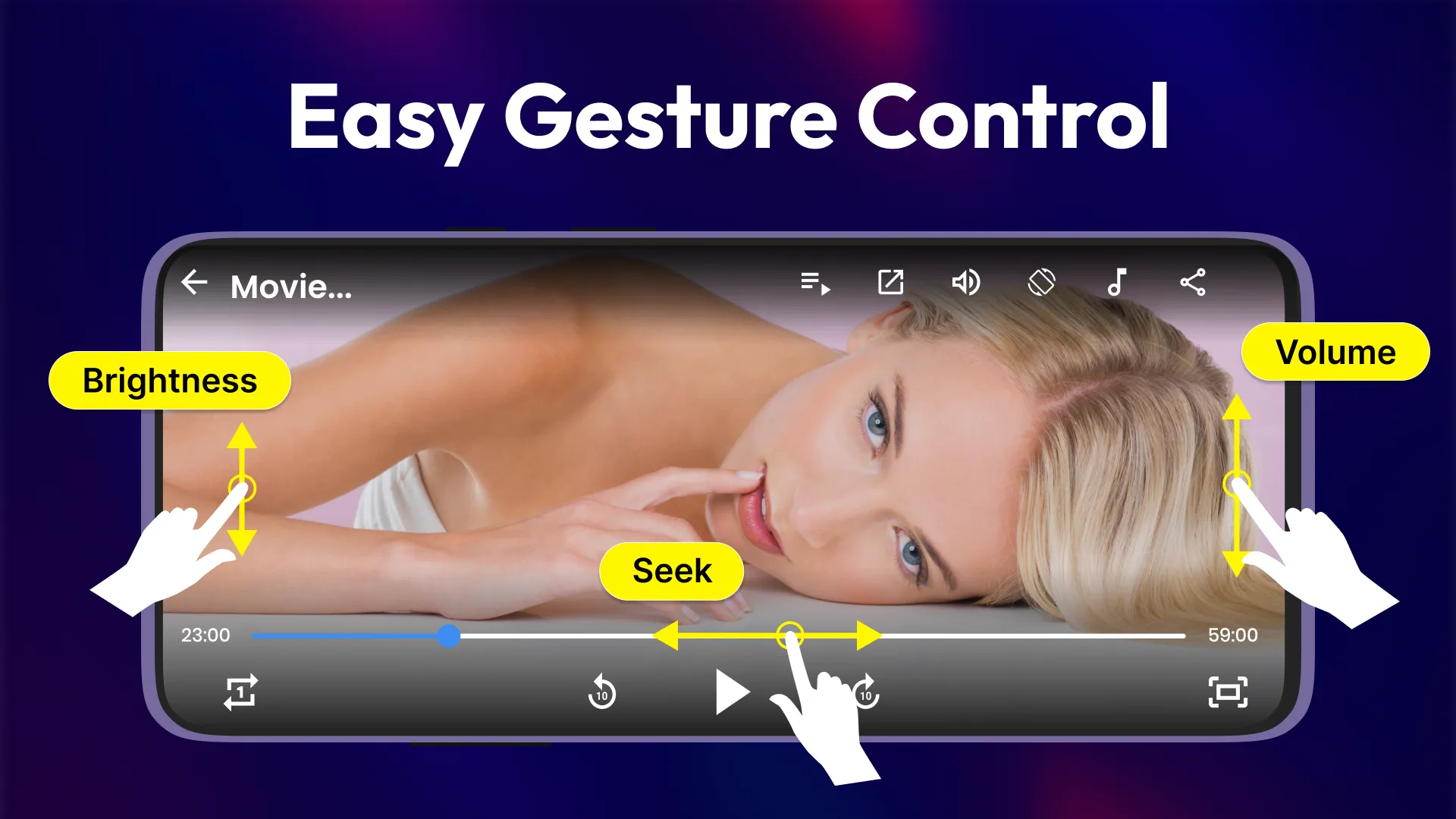 HD Video & Music Player | Indus Appstore | Screenshot