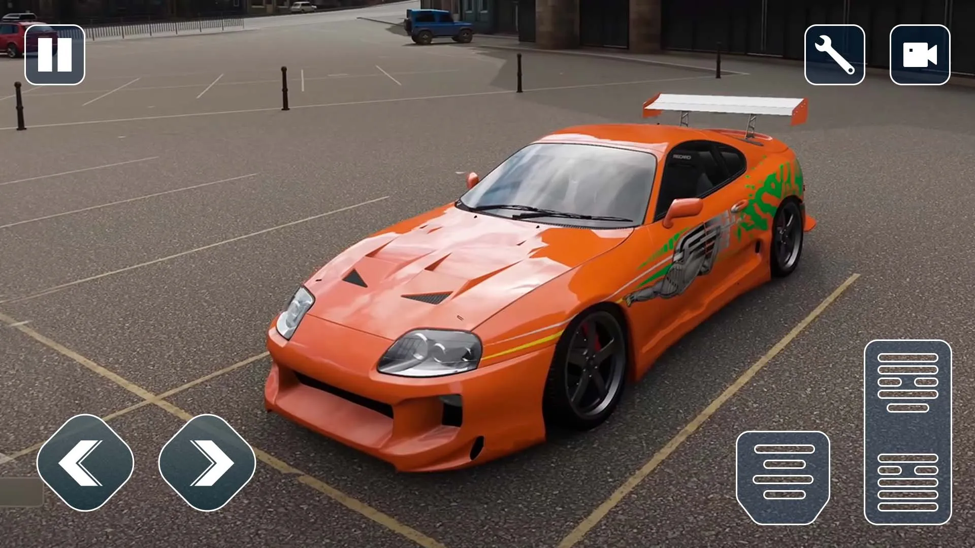 Fun Race JDM Supra Car Parking | Indus Appstore | Screenshot