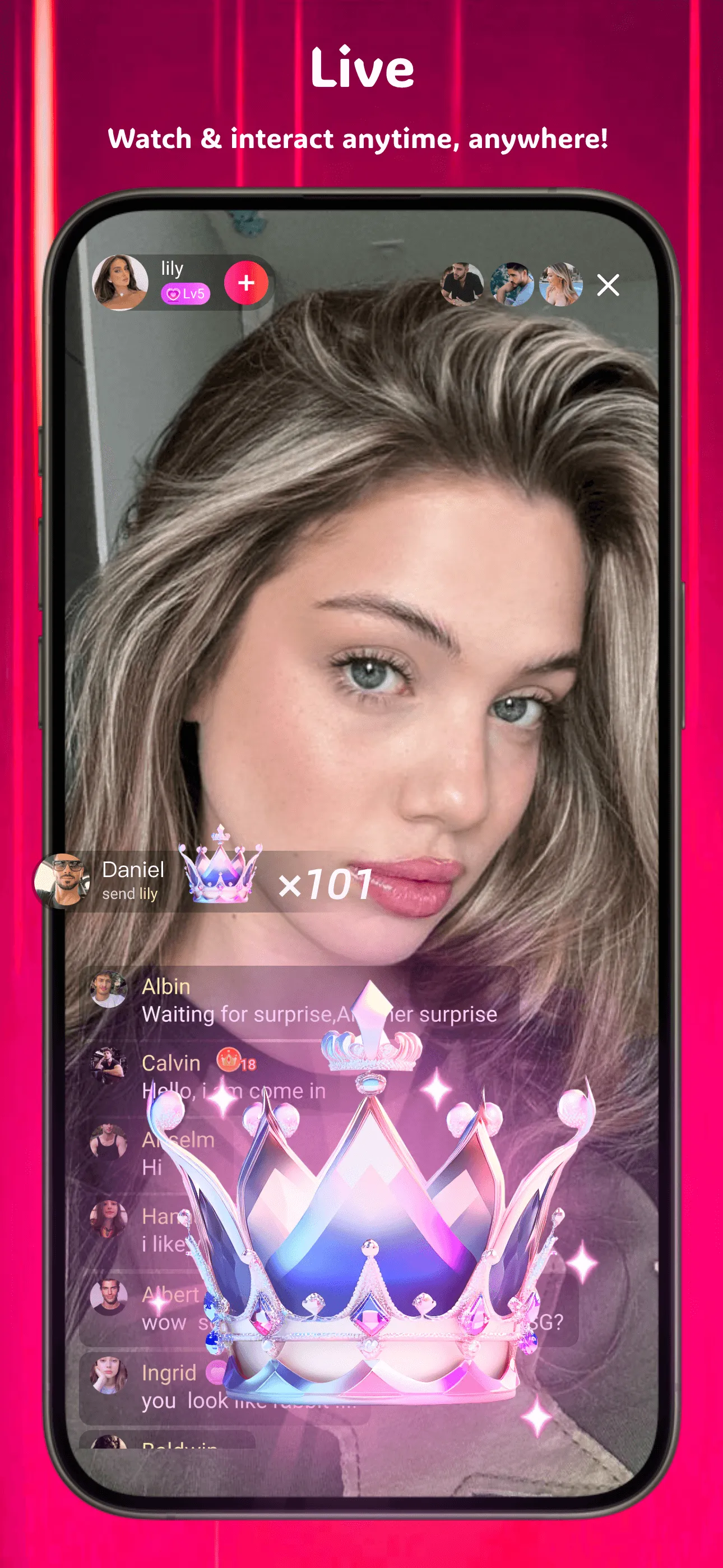 WeJoy Pro-Live Video Party | Indus Appstore | Screenshot