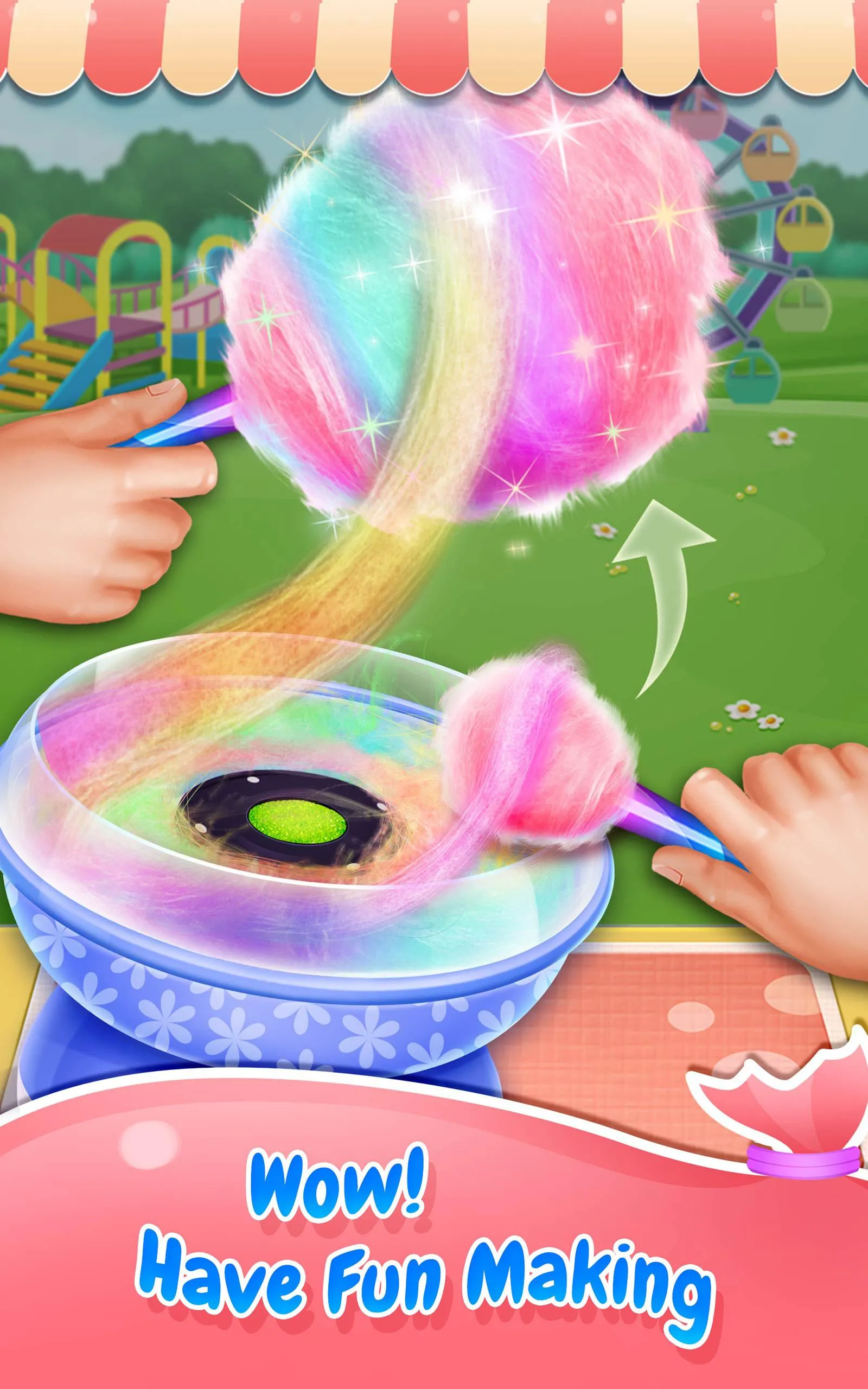 My Sweet Cotton Candy Shop | Indus Appstore | Screenshot