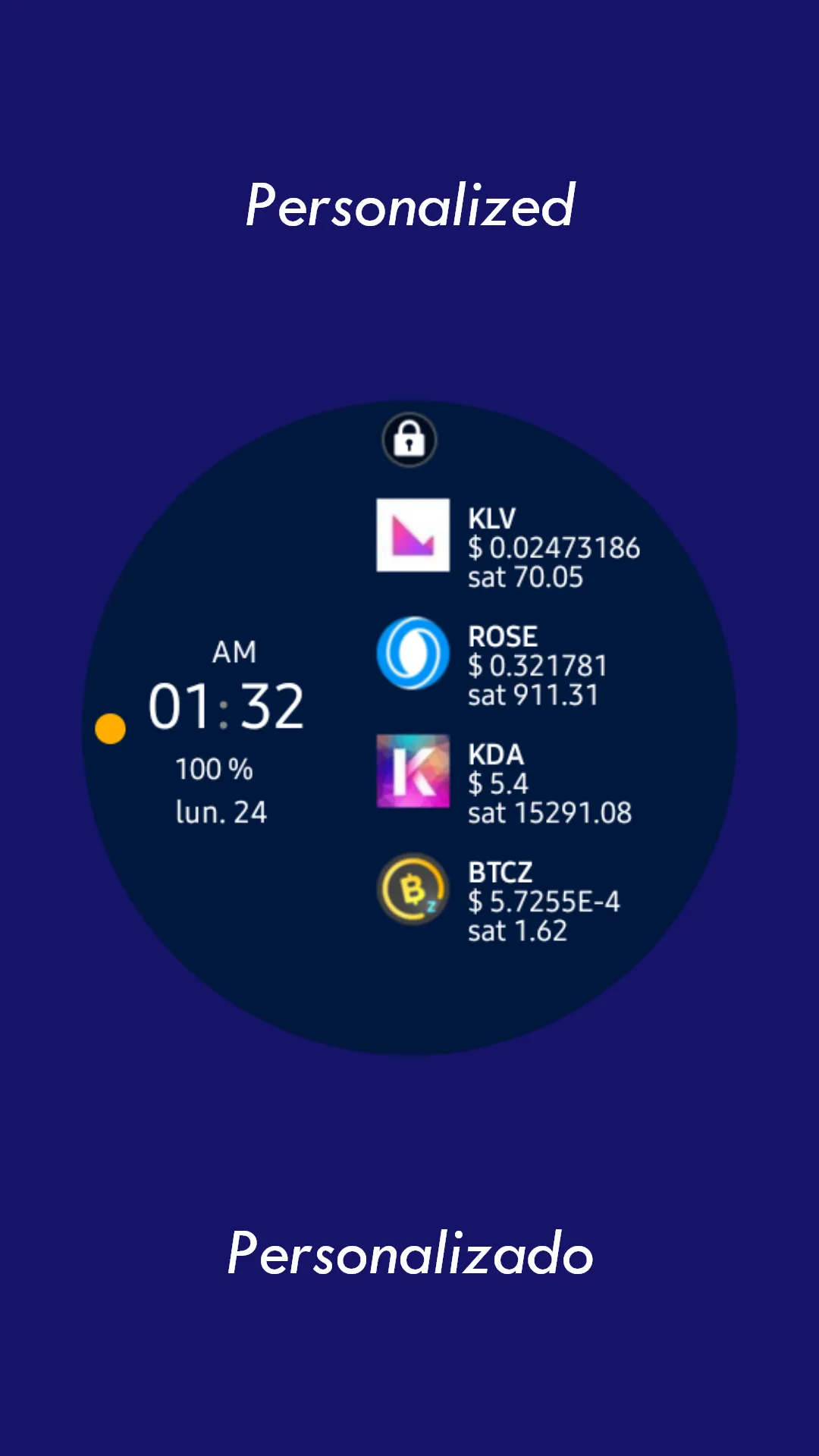 Crypto Watch Face - Wear OS | Indus Appstore | Screenshot