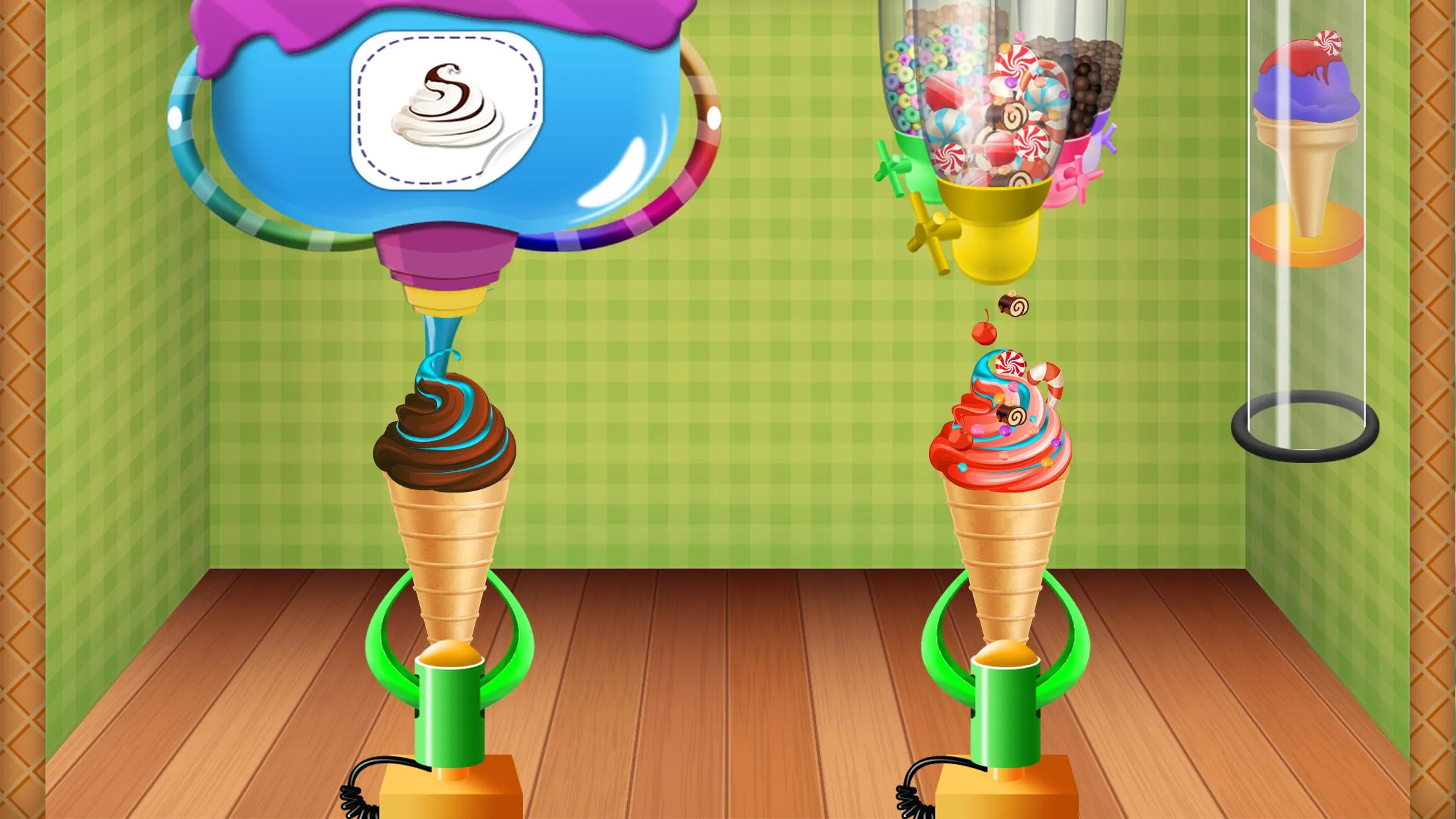 Ice Cream Cone Maker Factory | Indus Appstore | Screenshot