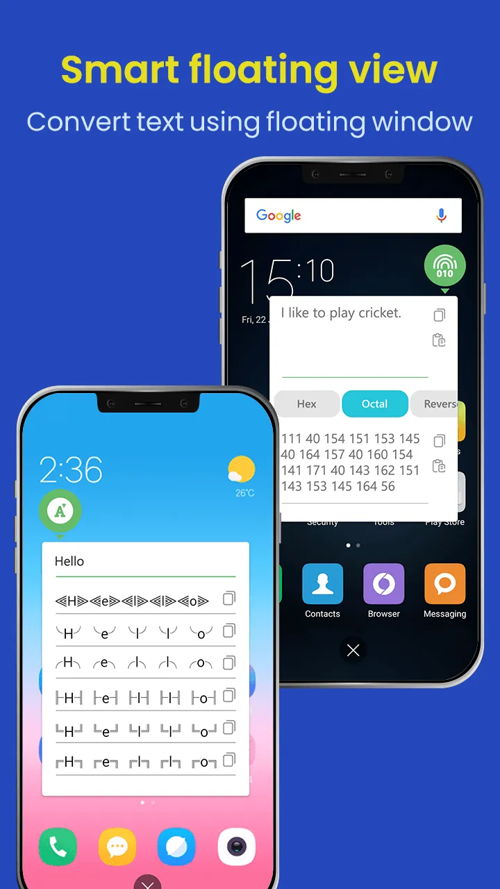 Text, Number, Binary, ASCII Co | Indus Appstore | Screenshot