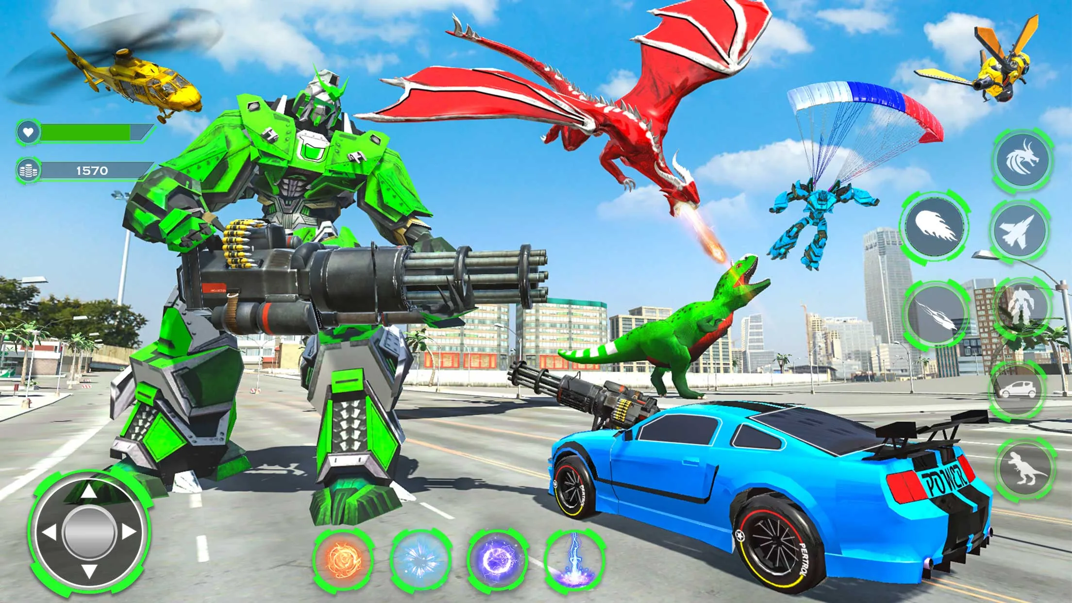 Dino Robot: Dino Car Robot 3D | Indus Appstore | Screenshot